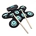 Electric Drum Pad Set Portable 9 Pads Practice Tool for Kids with Speaker Pedals, Ideal for Beginners and Professionals