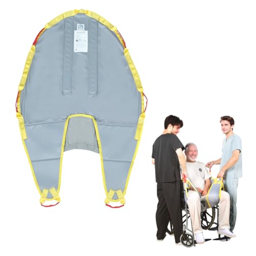 EHUELDER Manual Transfer Sling for Narrow Spaces, Portable Hand Lift
