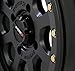 System 3 SB-7 Beadlock 15x7 ATV/UTV Wheel - Matte Black (4/156) 5+2 [15S3-7556]