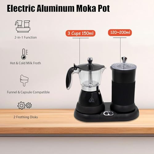 Cafetera Expreso Automática con Espumador y Control Temperatura miniatura 2