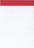 Formato de papel: A7 Brunnen 1055132 Bloc de notas (A7, a cuadros, 50 hojas, cosido y perforado, 60 g/m²)