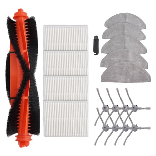 Vacuum Main Side Brush Filter Mop Cloth Kit Suitable For Lubluelu for L20 / For Honiture V8 Pro Robot Vacuum