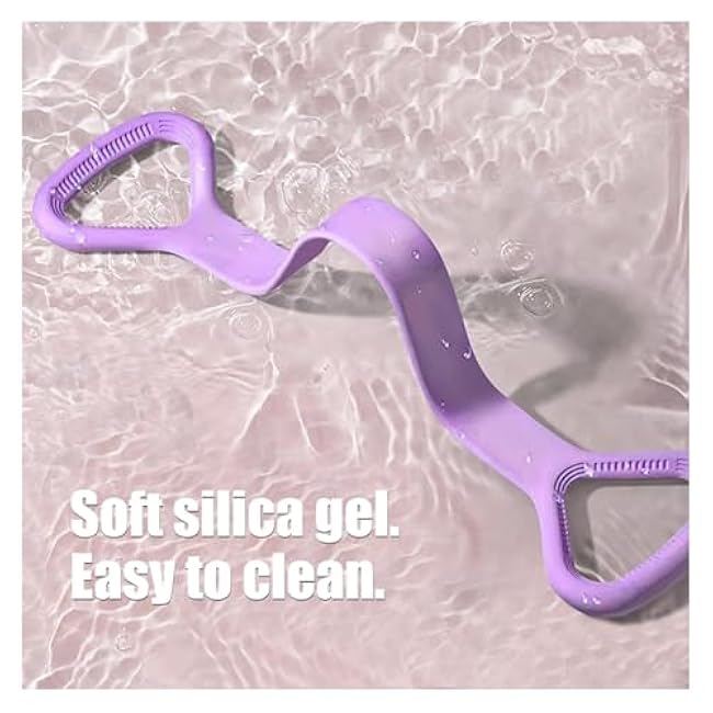 Saludea Resistance Band with Handles, 2025 New Resistance Bands 8 Figure Shaped Tension Rope, Shoulder Elastic Band, Stretch Fitness Strap for Full-Body Workouts