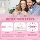 5 Stück Schwangerschaftstests, Frühschwangerschaftstest, Schwangerschaftstest Frühtes, Hohe Sensitivität Pregnancy Test, Schnelle Erkennung, HCG Test, Ergebnis Innerhalb von 3-5 Minute, Rosa