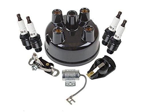 Woods Tisco MTK7FAR Ignition Tune Up Kit for Ford New Holland Tractor with Side Mount Distri