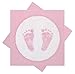 Produktbild 20 Servietten Babyfüße Fußabdruck Rosa Taufe Geburt Mädchen Babyparty