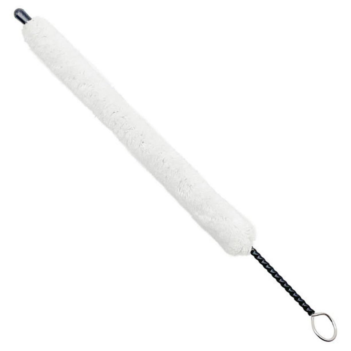 TOGEVAL Flute Swab Cleaner Kit Flute Cleaning Brush Flute Tone Hole Cleaner Flute Cleaning Cloth and Rod Water Washable Flute Cotton Brush