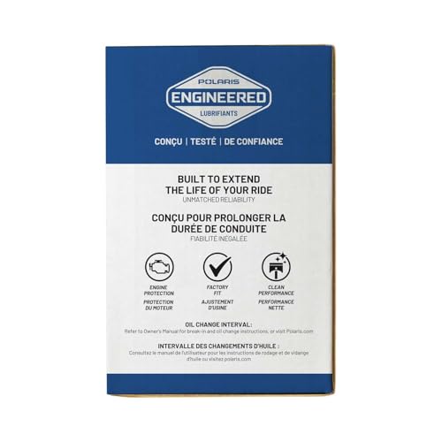 Image of Polaris Full Synthetic Oil Change Kit for RANGER, GENERAL, RZR - 2879323