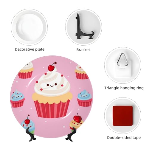 Assiette décorative faite main : la solution pour embellir un mur vide et triste facilement - 5