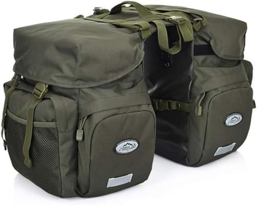 Qfmr 50L ��e�� �h�� �o�C�N/���C���J�o�[�t�� �L�����o�X �T�C�N�����O�o�b�O/�T�C�h�o�b�O (56*33*35cm,�O���[��)