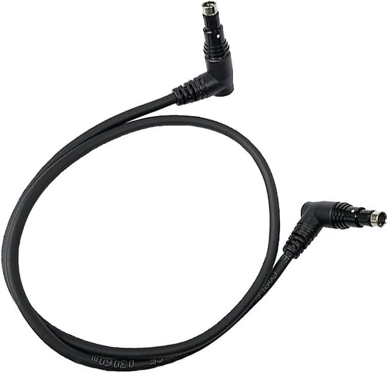 PVS14 PVS31 Power Cord Battery Box 4-core Double-Ended Elbow Wire for Night Vision, 1 pieces, JTSF9648