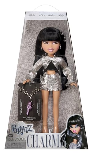 Bratz Charmz Jade Fashion Doll with Collectible Charm Bracelet