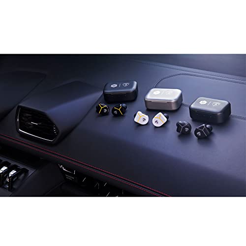 Image of Master and Dynamic MW07 Plus True Wireless Earphones - Lamborghini 1 - White /Matte Silver