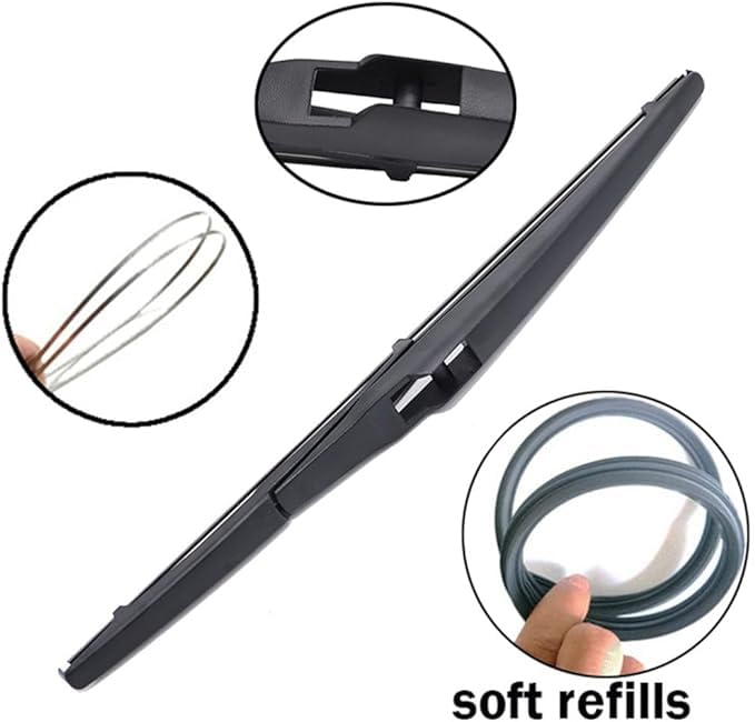 WEIQQI Scheibenwischer Für Opel Insignia B - Front & Heck, 2017-2023