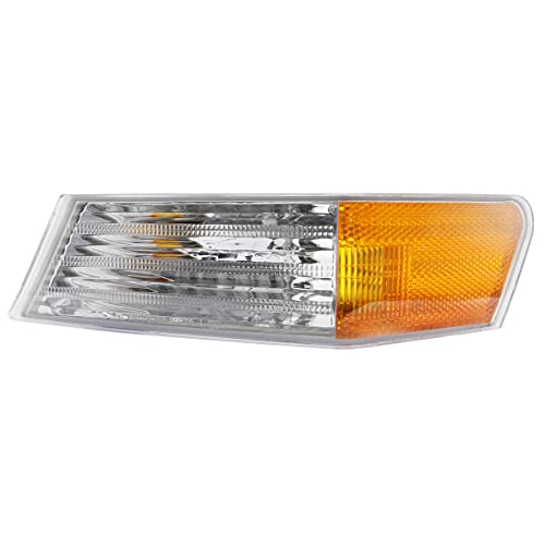 Front Turn Signal Light Cover Compatible With Jeep Patriot 2007 2008 2009 2010 2011 2013 2014 2015 2016 2017 Automotive Signal Light Assemblies Cover, Marker Corner Light Lamp Lens (Left Driver Side) #TOP1