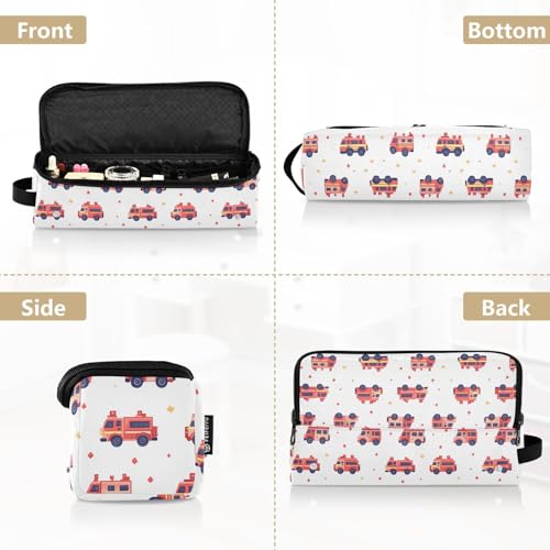 Bolsa de viaje resistente al calor para herramientas de cabello, mat protector para planchas y rizadores, organizador portátil miniatura 5