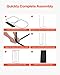VEVOR Fitting Room, Portable Dressing Room with Thick Polyester Curtains, Privacy Space with Shading Curtain and a Hook, for Boutique, Mall, Tailor's Store & Outdoor Activity (39 x 37 x 79 in, Black)
