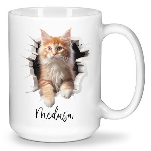 Customized Maine Coon Cats Coffee Mug