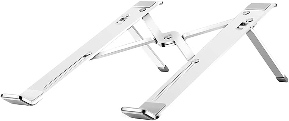 JSEIAJB Foldable Portable Laptop Riser Bracket Aluminum Alloy Tablet Desk Table Holder Notebook Cooling Stand Rack for