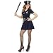 WIDMANN 49084 ? Adultos Disfraz Agente de Policía, Vestido, cinturón, Sombrero, Esposas y de walkie Talkie, tamaño XL