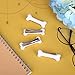 WLLHYF 4 Pieces Bone Hair Clip Skull Skeleton HairPins Side Hair Clip Cosplay Costume Decorative Hair Pins Clips Accessories Barettes for Women Girls