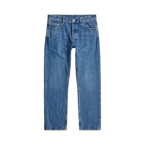 G-STAR Dakota Regular Straight Jeans, Uomo, Blu (Faded Watercourse D23691-D436-H145), 33W / 30L - 3