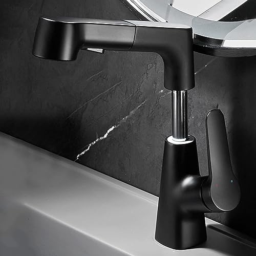 Robinet mitigeur d'évier en laiton blanc de salle de bains au design contemporain haut de gamme