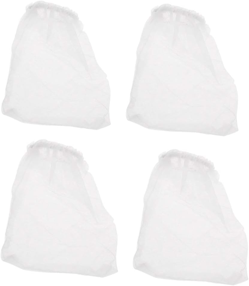 4Pcs Fish Tank Filter Bags, Replacement Filter Bags, For Aquarium Battery Powered Gravel Cleaner, Electric Sand Washer Net Bag, Aquarium Filter Bags Pumps & Filters