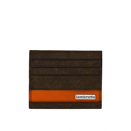 Preisvergleich Produktbild LAMBRETTA Kartenhalter aus Kunstleder für Herren braun