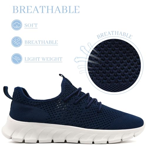 Image of Running Shoes for Men Womens Walking Tennis Gym Sneakers Slip On Comfortable Lightweight Athletic Workout Fashion Sports Shoes