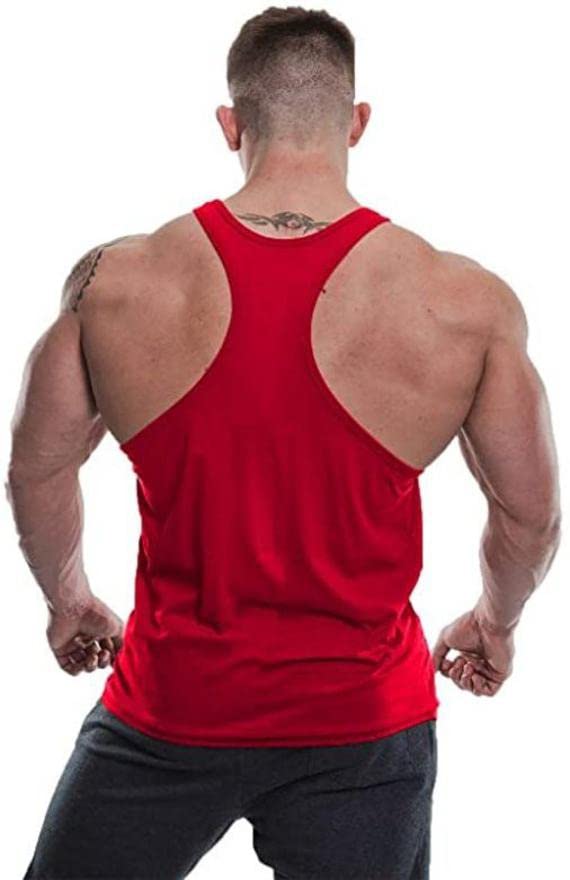 Image of MASCARI Men's Regular Sleeveless Polyester Vest | Anti-Microbial | Anti Odor, Breath tech Super Soft & Comfort Fit Gym Vest for Workout MASCARI P