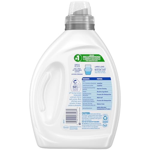 all free clear Laundry Detergent for Sensitive Skin - 50oz - Image 5