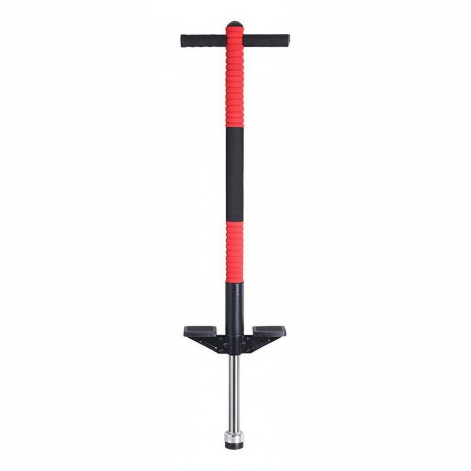 Pogo Enfant Appareil de Saut Bâton Sautant Jouet Équipement Fitness Ressort Hautes Performances Talon Caoutchouc Épais Poignées Rembourrées Pédales, Moderne, Sportif