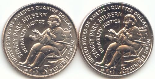 2025 P,D American Women, Washington Stacey Park Milbern Quarter Uncirculated - Vista 2