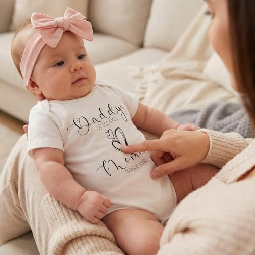 Image of Newborn Baby Girl Summer Clothes 0 3 6 9 12 18 Months Outfits Romper + Shorts + Headband Set
