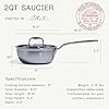 Made In Cookware | 2 Quart Stainless Steel Saucier Pan | 5 Ply Stainless Clad | Professional Cookware | Crafted in Italy | Induction Compatible #2