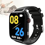 Seniors Fall Detection Smart Watch, Two-Way Calling Elderly Safety Smartwatch with Medical SOS Alert, GPS Tracker, IP67 Waterproof, Health Monitoring, for Men Women with Dementia