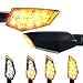 Area1 Indicatore di direzione a LED per moto, compatibile con Yamaha Neos, Neos 4, Jog, R, RR, Slider (omologato E-/ 2 pezzi) (V20)