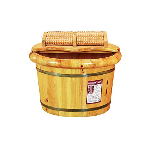 Barril de Spa para Pies de Madera Sólida