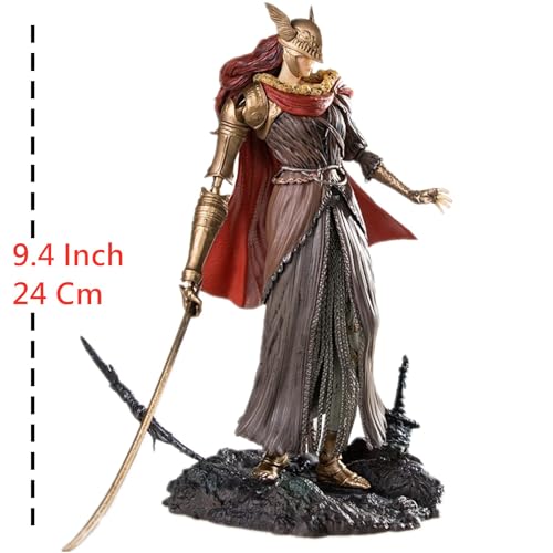 REOZIGN Malenia Figure, 24cm / 9.4inch Malenia PVC Figure Statue Anime Cartoon Sculpture for Fans - Image 3