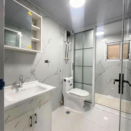 20FT Expandable Tiny House to Live in for Adults with Bathroom & Full Kitchen, Modern Container Prefab Tiny Home for Sale with 2 Bedrooms, Portable Custom Prefabricated Outdoor Foldable House - Image 5