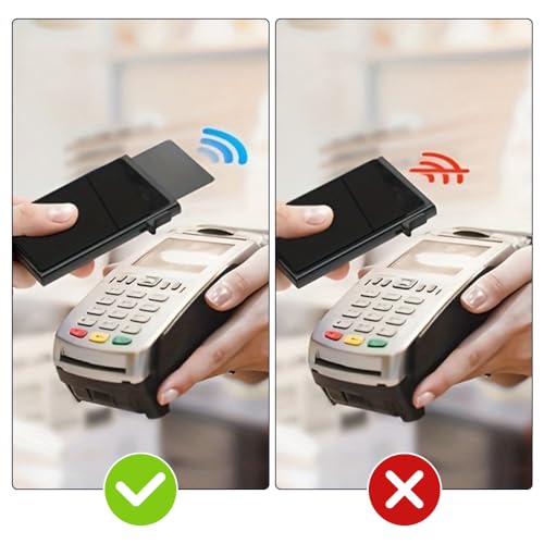 RFID Protection Wallet Card Holder Aluminum Alloy Gift for Men4