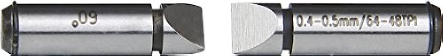 INSIZE 7381-TS Measuring Tips for Screw Thread Micrometer, 6 Pairs/Set