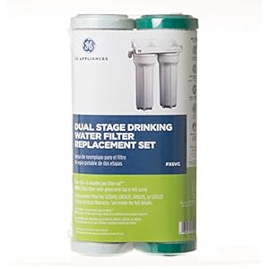GE SmartWater FXSVC Dual Stage Trinkwasser Ersatzfilter 25,4 x 5,1 x 5,1 cm
