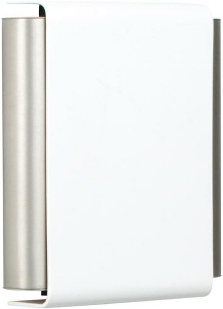 Craftmade CTPW-W Designer Pewter Tubes Door Chime, White (8.38"H x 7"W)