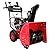 PowerSmart Gas Snow Blower 24-Inch, Commercial Duty 2-Stage 212cc OHV Engine with Electric Start, Self Propelled System, LED Light