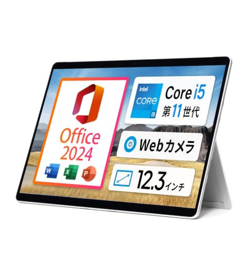 �y�����ςݕi�z�yWin11�EMS Office H&B 2024���ځzMicrosoft Surface Pro 7+ / 12.3�^ 2in1 �^�u���b�gPC/Core i5-1135G7 / ������8GB / SSD256GB / �^�b�`�Ή�/Web�J