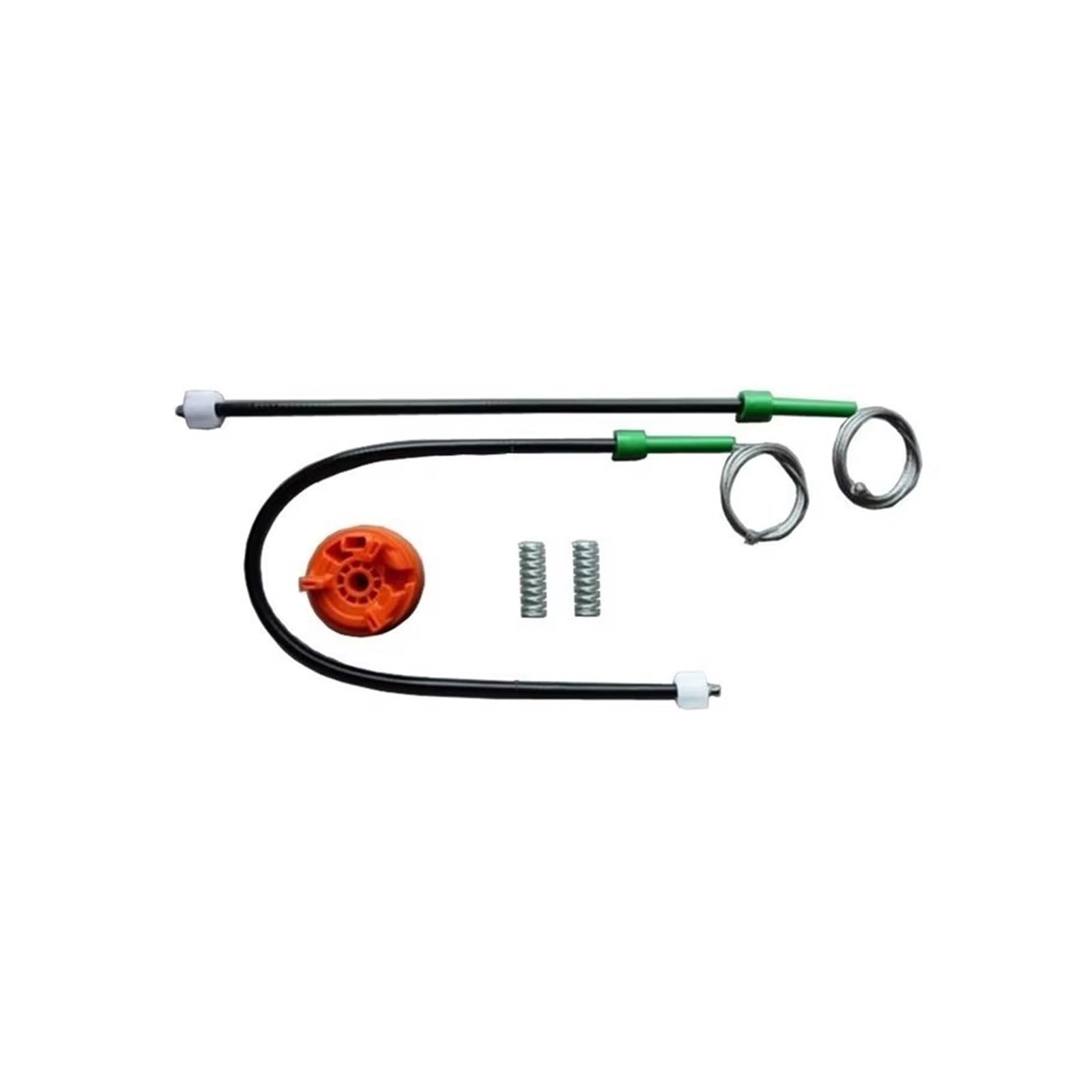 Hhfksci Power Window Regulator for Megane Ii Cabriolet for Convertible 2002 2003 2004 2005 2006 2007-2016 Window Regulator Repair Kit Rear Right