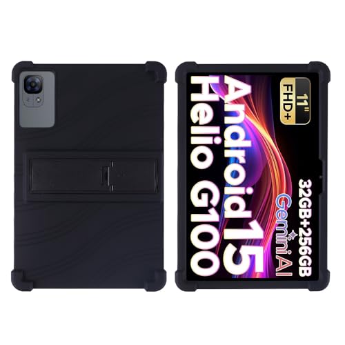 For DOOGEE E3 �P�[�X 11�C���` DOOGEE E3 �J�o�[�yTrocent�zDOOGEE E3 Helio G100 Android15 �^�u���b�g�P�[�X �\�t�gTPU ���߉\�ȃX�^���h�@�\�t�� ����~�� �l�����G�A�N�b�V�����\�� �\�t�g
