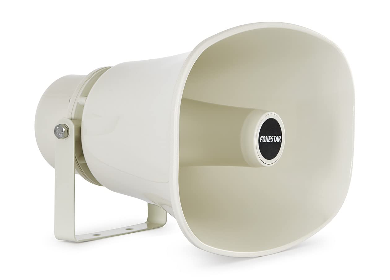 FONESTAR FE-1250T Altavoz exponencial con Transformador de línea de 100 V
